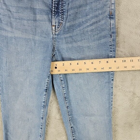 Madewell Jeans Womens 25 The Perfect Vintage Jean Light Blue Breathable Stretch - Picture 12 of 13